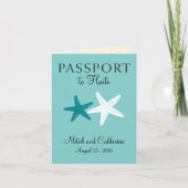 Haïti Starfish Wedding Passport (Voorkant)