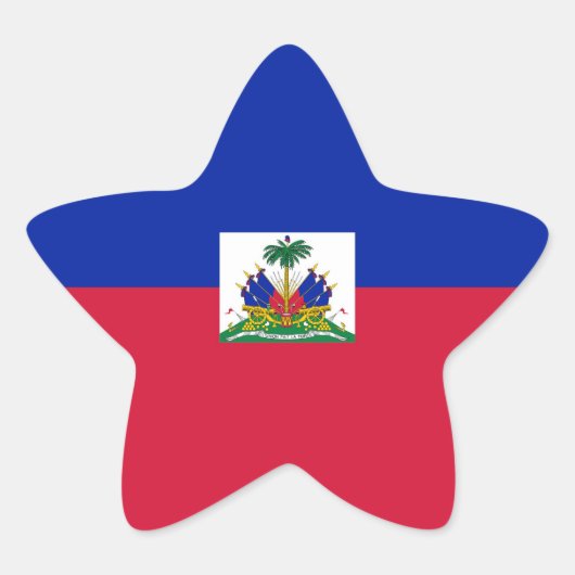 HAITI STER STICKER (Voorkant)