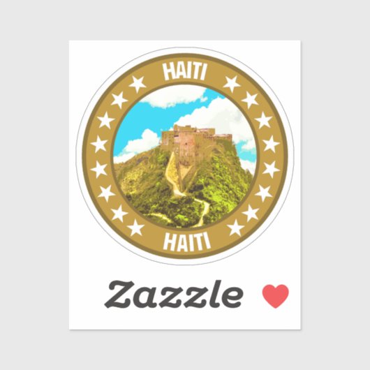Haïti Sticker (Vel)