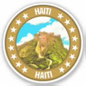 Haïti Sticker (Voorkant)