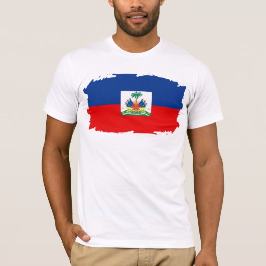 Haïti-(Tattered) T-shirt (Voorkant)