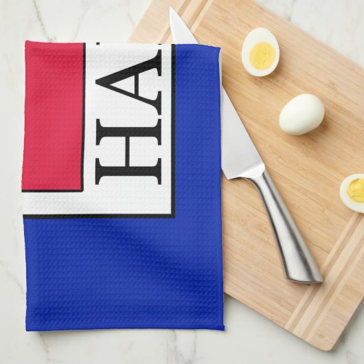 Haïti Theedoek (Quarter Fold)