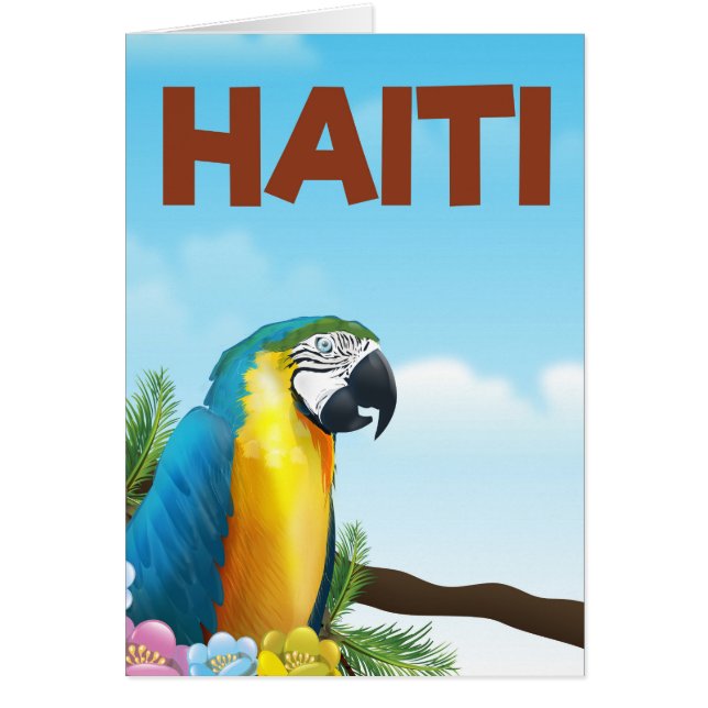 Haiti Travel poster (Voorkant)