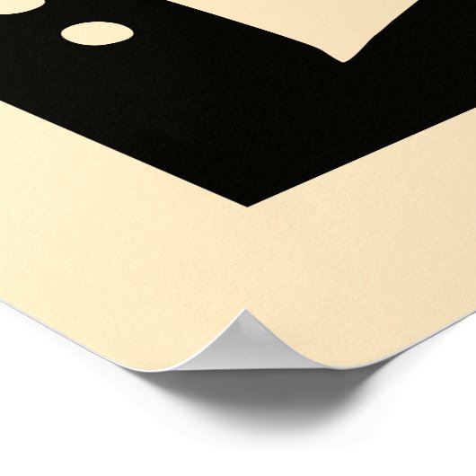  Haïti Travel Poster (Hoek)