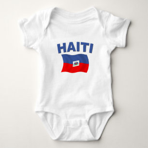 Haïti vlag 1 romper