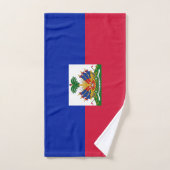Haiti Vlag Bad Handdoek (Handdoek)