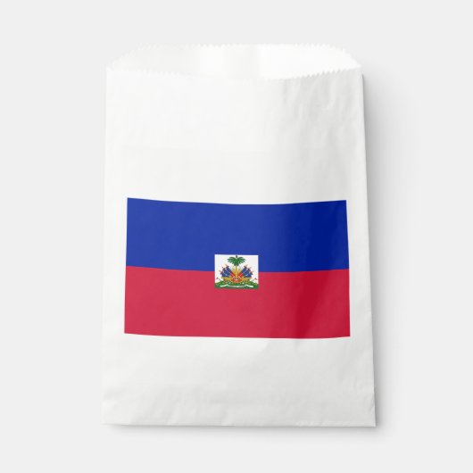 Haiti Vlag Bedankzakje (Voorkant)