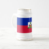 Haiti Vlag Bierpul (Voorkant links)