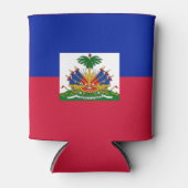 Haiti Vlag Blikjeskoeler (Voorkant)