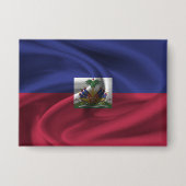 Haïti-vlag Button (Voorkant)