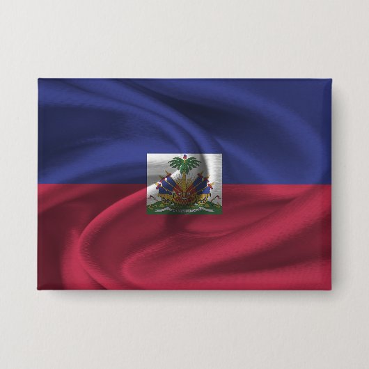 Haïti-vlag Button (Voorkant)