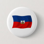 Haïti-vlag Button (Voorkant)