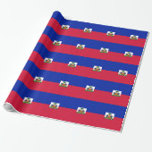 Haiti Vlag Cadeaupapier (Uitgerold)
