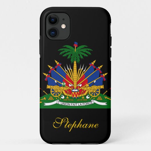 Haiti Vlag Case-Mate iPhone Case (Achterkant)