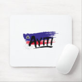 Haïti Vlag Dag Haïtiaanse Pride Onafhankelijkheids Muismat (Met muis)