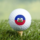 Haiti Vlag Golfballen (Insitu Shirt)