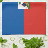 haïti - vlag handdoek (Gevouwen)