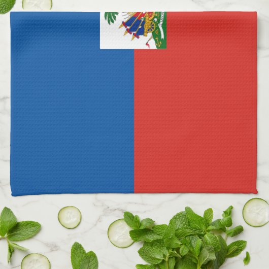 haïti - vlag handdoek (Gevouwen)