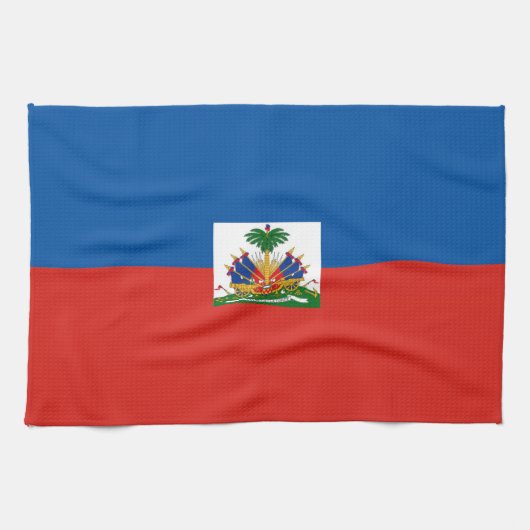 haïti - vlag handdoek (Horizontaal)