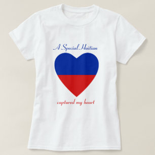 Haïti Vlag Liefje T-Shirt