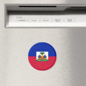 Haiti Vlag Magneet (Insitu (Vaatwasser))