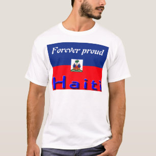 Haïti vlag mannen T-shirt