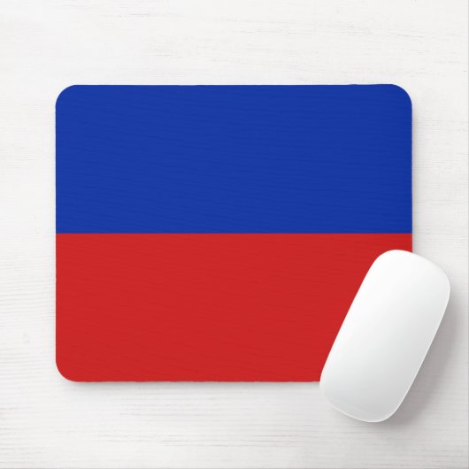 Haïti-vlag Mousepad Muismat (Met muis)