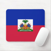 Haiti Vlag Muismat (Met muis)