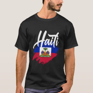 Haïti Vlag Patriottisch Haïtiaans Pride Haïti T-shirt