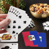 Haiti Vlag Pokerkaarten (Insitu)