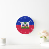 Haiti Vlag Ronde Klok (Huis)
