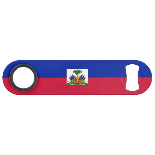 Haiti Vlag Speed Flessenopener (Voorkant (Horizontaal))