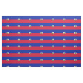 Haiti Vlag Stof (Fat Quarter)