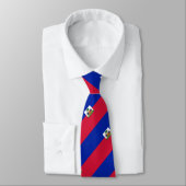 Haiti Vlag Stropdas (Gebonden)