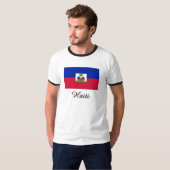 Haïti - Vlag T-shirt (Voorkant volledig)