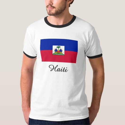 Haïti - Vlag T-shirt (Voorkant)