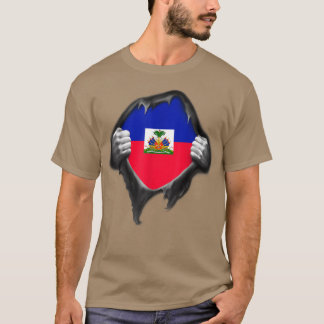 Haiti Vlag T T-shirt