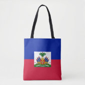 Haiti Vlag Tote Bag (Voorkant)