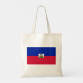 Haiti Vlag Tote Bag (Achterkant)