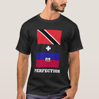 Haïti vlag Trinidad en Tobago perfectie T-shirt