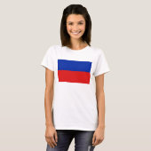Haïti vlag x kaart T-Shirt (Voorkant volledig)
