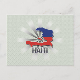 Haïti - Vlaggenkaart 2.0 Briefkaart