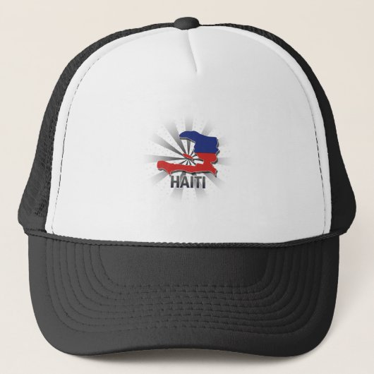 Haïti - Vlaggenkaart 2.0 Trucker Pet (Voorkant)