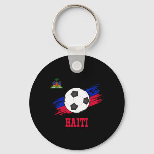 Haïti Voetbal Haïtiaans Voetbal Haïti Futbol Sleutelhanger