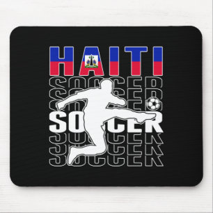 Haiti Voetbalfans T-shirt - Trotse Haitiaan Muismat
