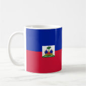 Haïti Wapen Vlag Keramische Mok (Links)