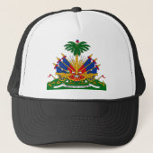 Haïti - wapenschild trucker pet (Voorkant)
