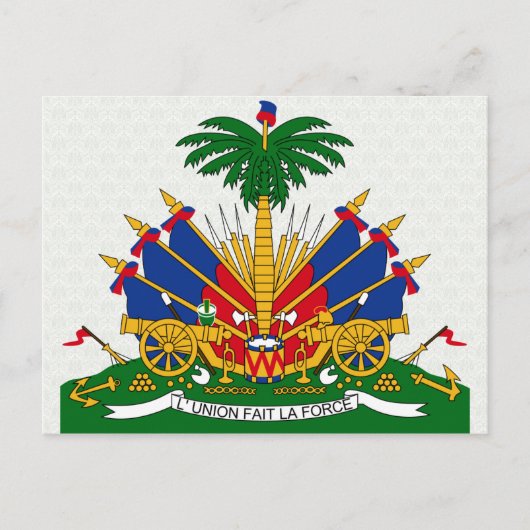 Haïti wapenstilstand briefkaart (Voorkant)