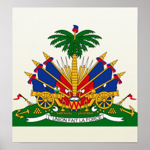 Haïti wapenstilstand poster