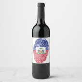 Haïti Wijn Etiket (Voorkant)